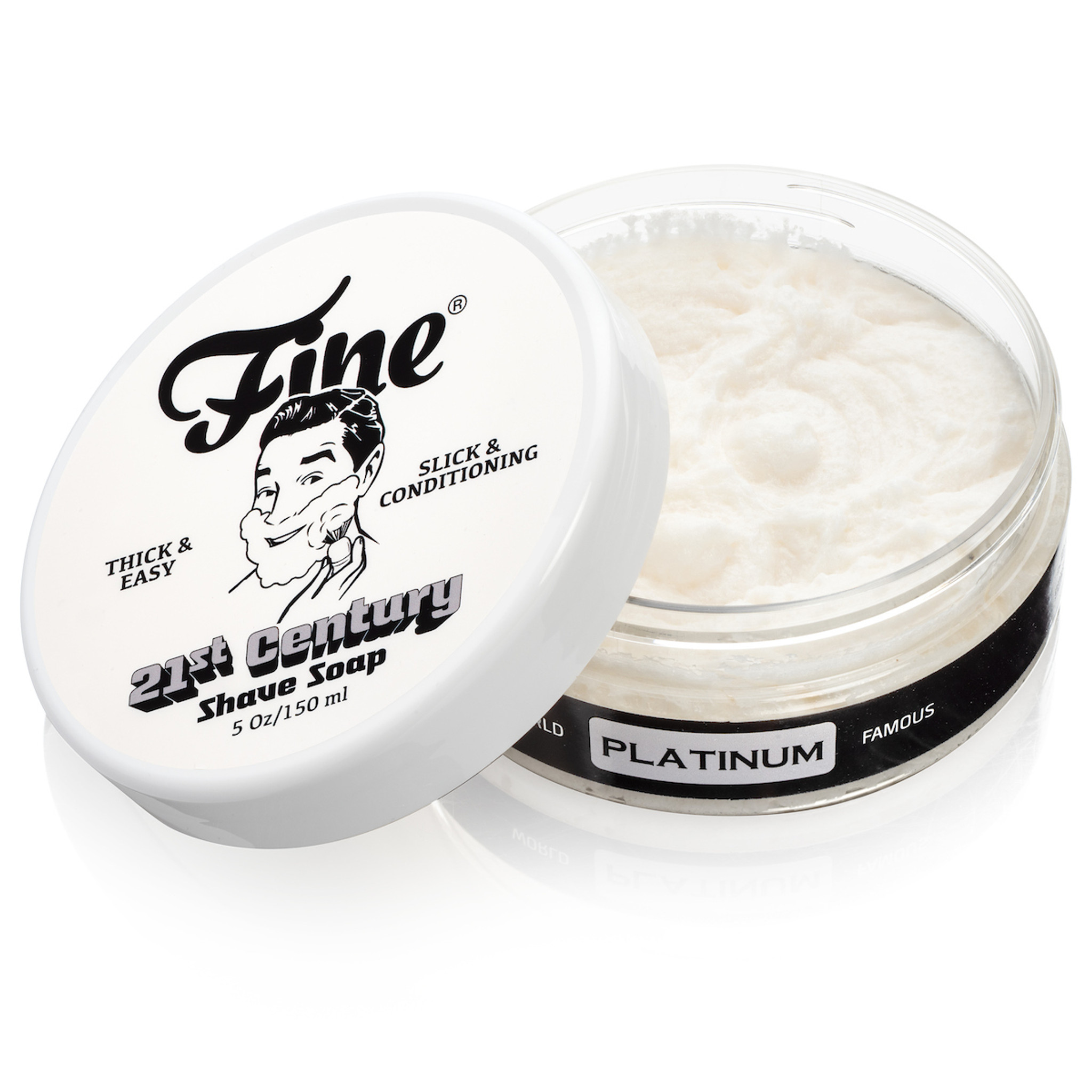 Fine Classic Shave Soap - Platinum 150 ml