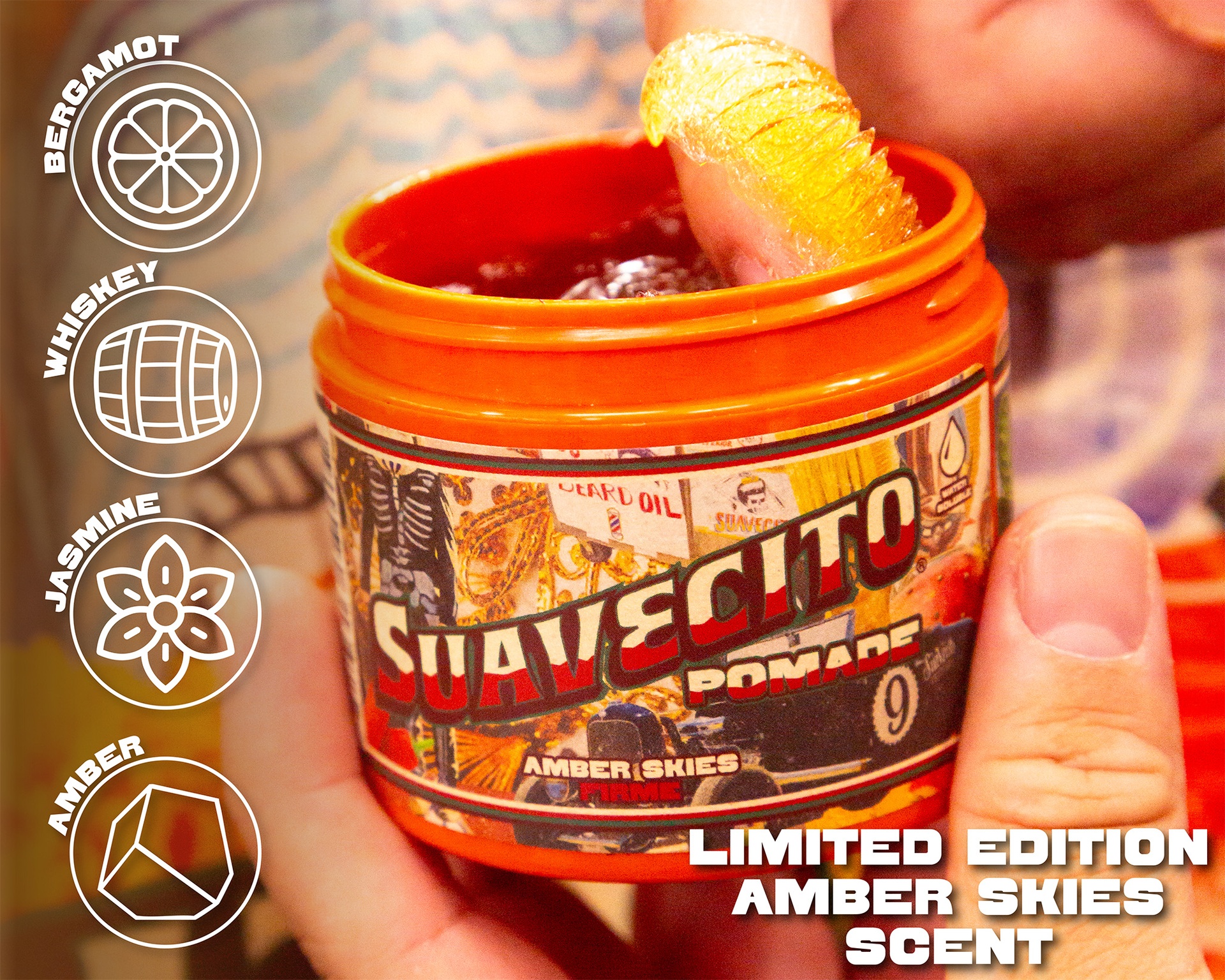 Suavecito Summer Pomade 2026 Amber Skies - Firme Hold 113g