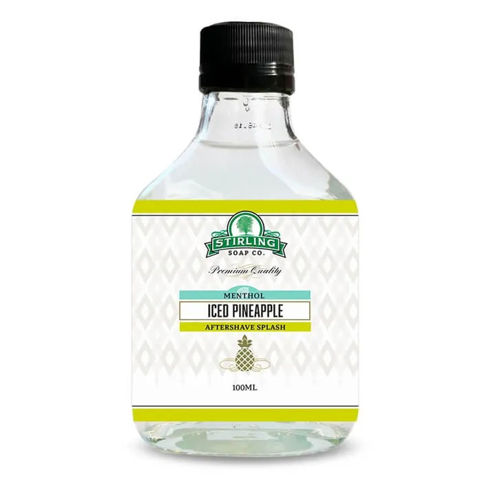 Stirling Soap Company - Aftershave Splash Iced Pineapple Menthol 100 ml