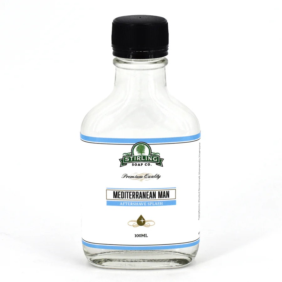 Stirling Soap Company - Aftershave Splash Mediterranean Man 100 ml