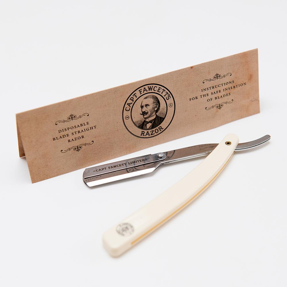 Captain Fawcett - Disposable Blade Straight Razor (Rasiermesser für Wechselklingen)