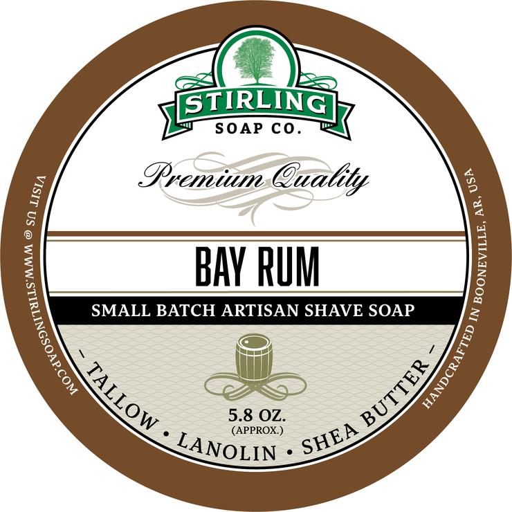 Stirling Soap Company - Rasierseife Bay Rum 170 ml