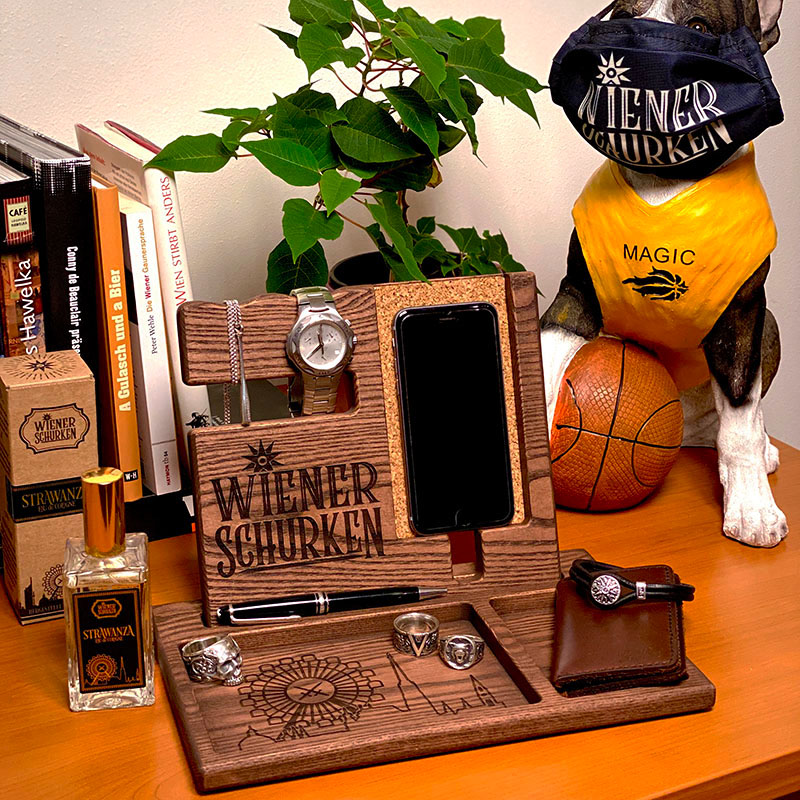 WIENER SCHURKEN ORGANIZER aus Eschenholz