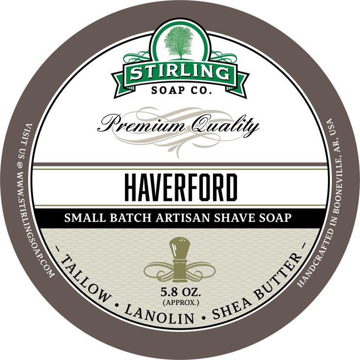 Stirling Soap Company - Rasierseife Haverford 170 ml