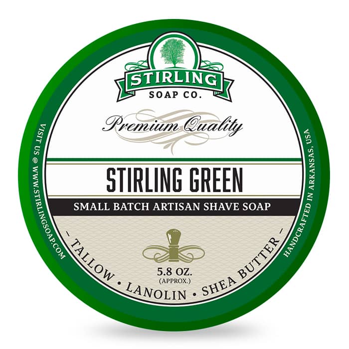 Stirling Soap Company - Rasierseife Stirling Green 170 ml