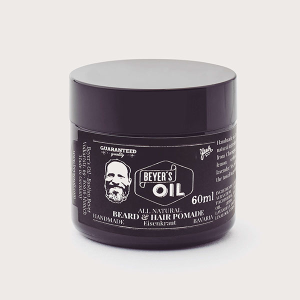 Beyer's Oil Beard & Hair Pomade Eisenkraut 60 ml