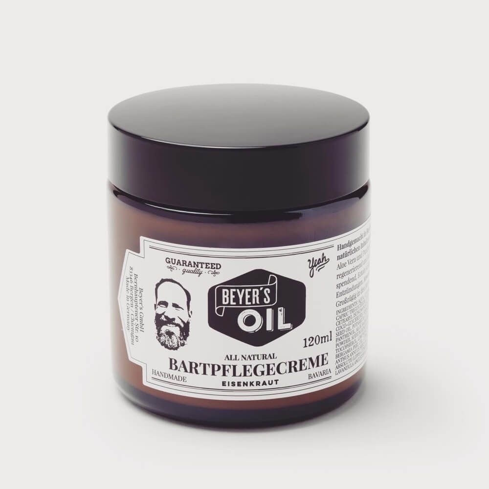 Beyer's Oil Bartpflegecreme Eisenkraut 120 ml