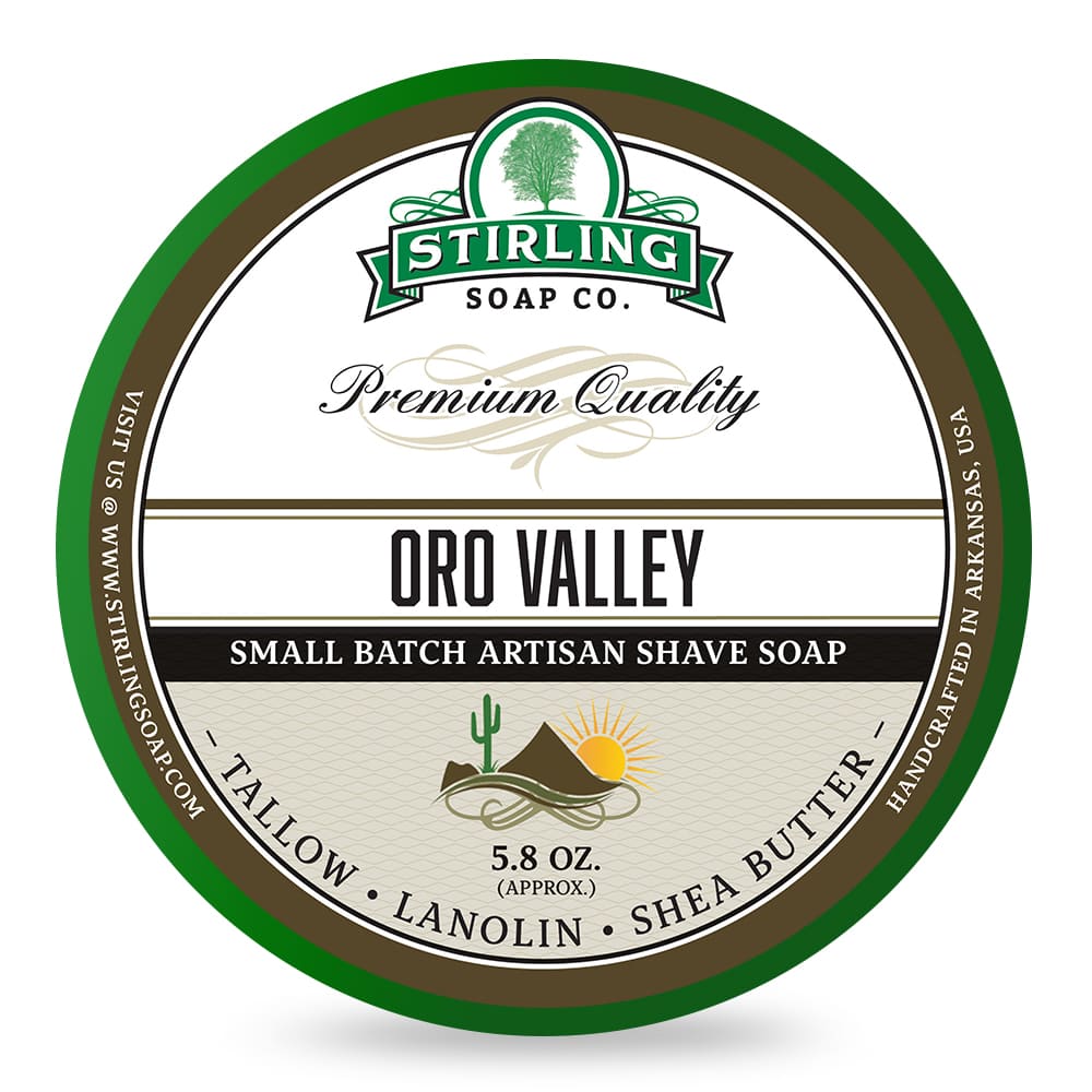 Stirling Soap Company - Rasierseife Oro Valley 170 ml