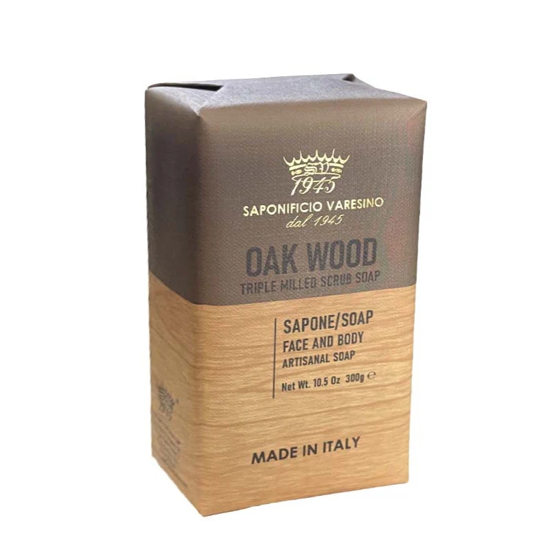 Saponificio Varesino - Face and Body Soap Oak Wood 300g
