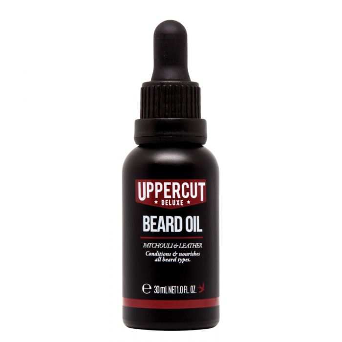 Uppercut Deluxe Bartöl Patschuli & Leder 30 ml