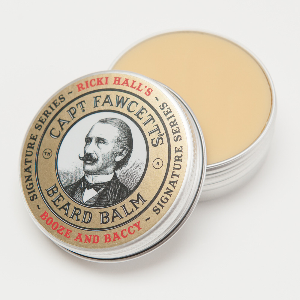 Captain Fawcett - Beard Balm (Bartbalsam) - Ricki Hall Booze & Baccy 60 ml
