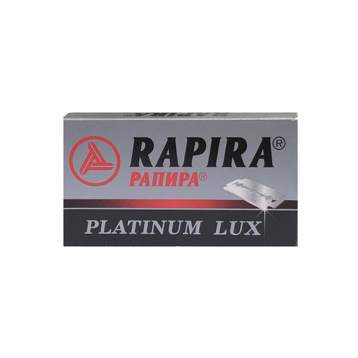 Rasierklingen Rapira Platinum Lux 5 Klingen (=1 Pkg)