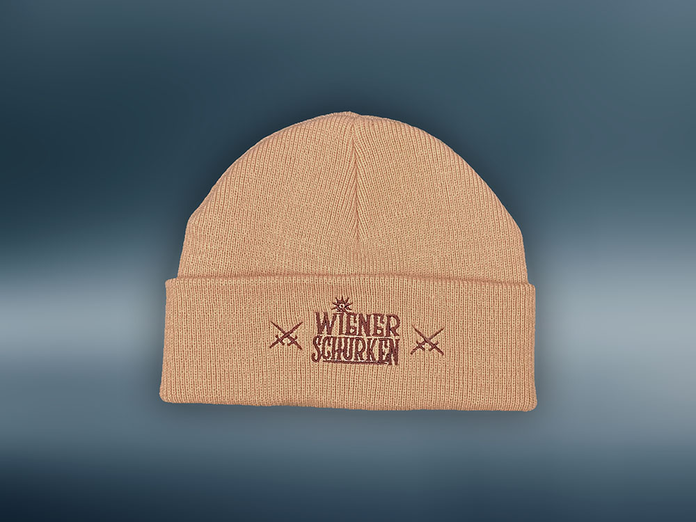 WIENER SCHURKEN BEANIE im Fisherman Style
