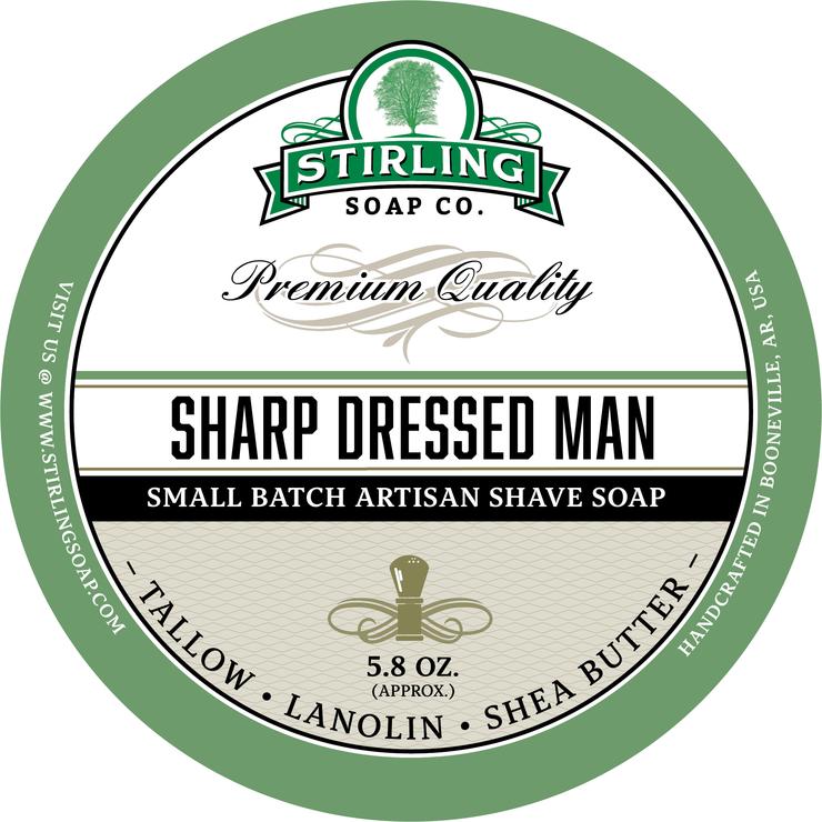 Stirling Soap Company - Rasierseife Sharp Dressed Man 170 ml