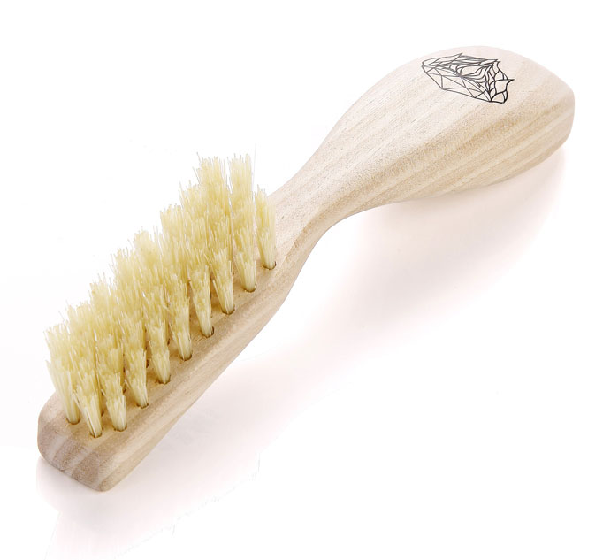 Kent Bartbürste BRD2 mit Stofftasche