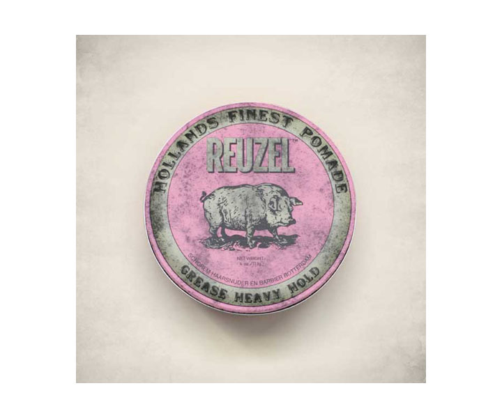 Reuzel Grease Heavy Hold Pomade (pinke Reuzel)