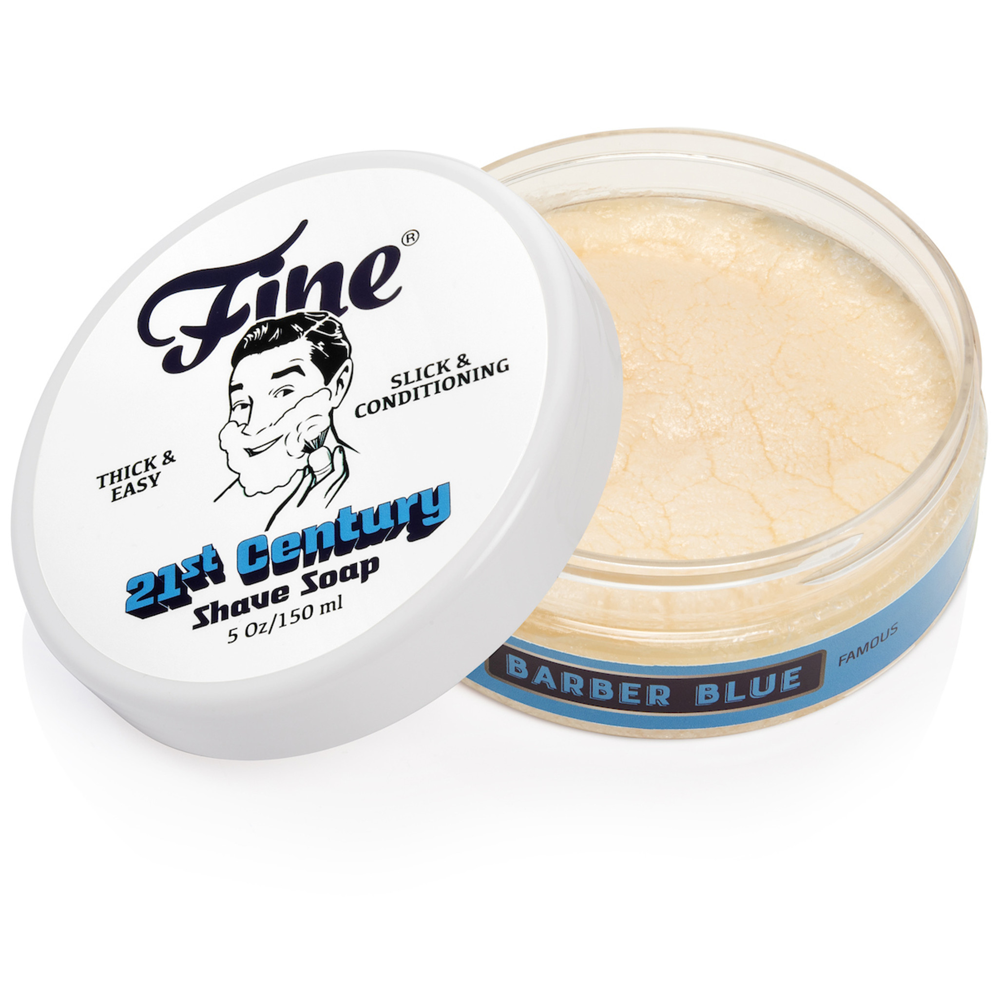 Fine Classic Shave Soap - Barber Blue 150 ml