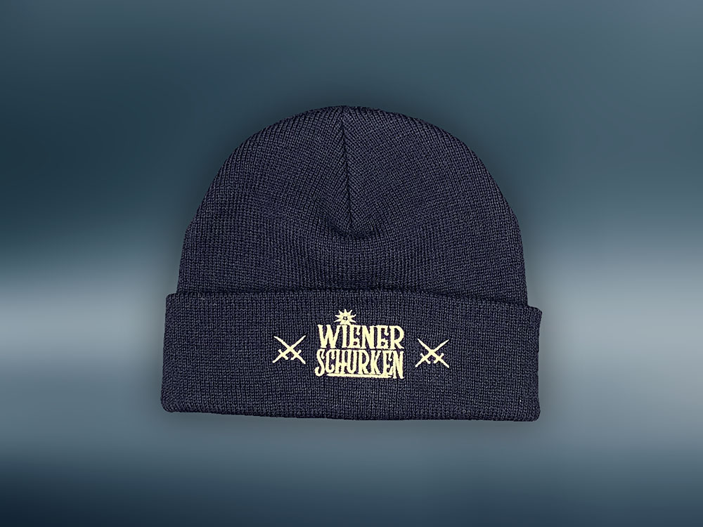 WIENER SCHURKEN BEANIE im Fisherman Style