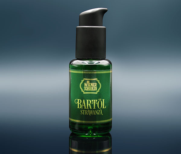 WIENER SCHURKEN - STRAWANZA BARTÖL mit Dispenser