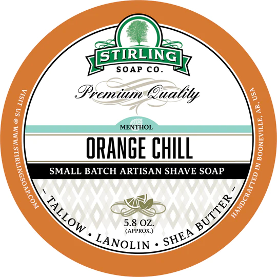 Stirling Soap Company - Rasierseife Orange Chill 170 ml