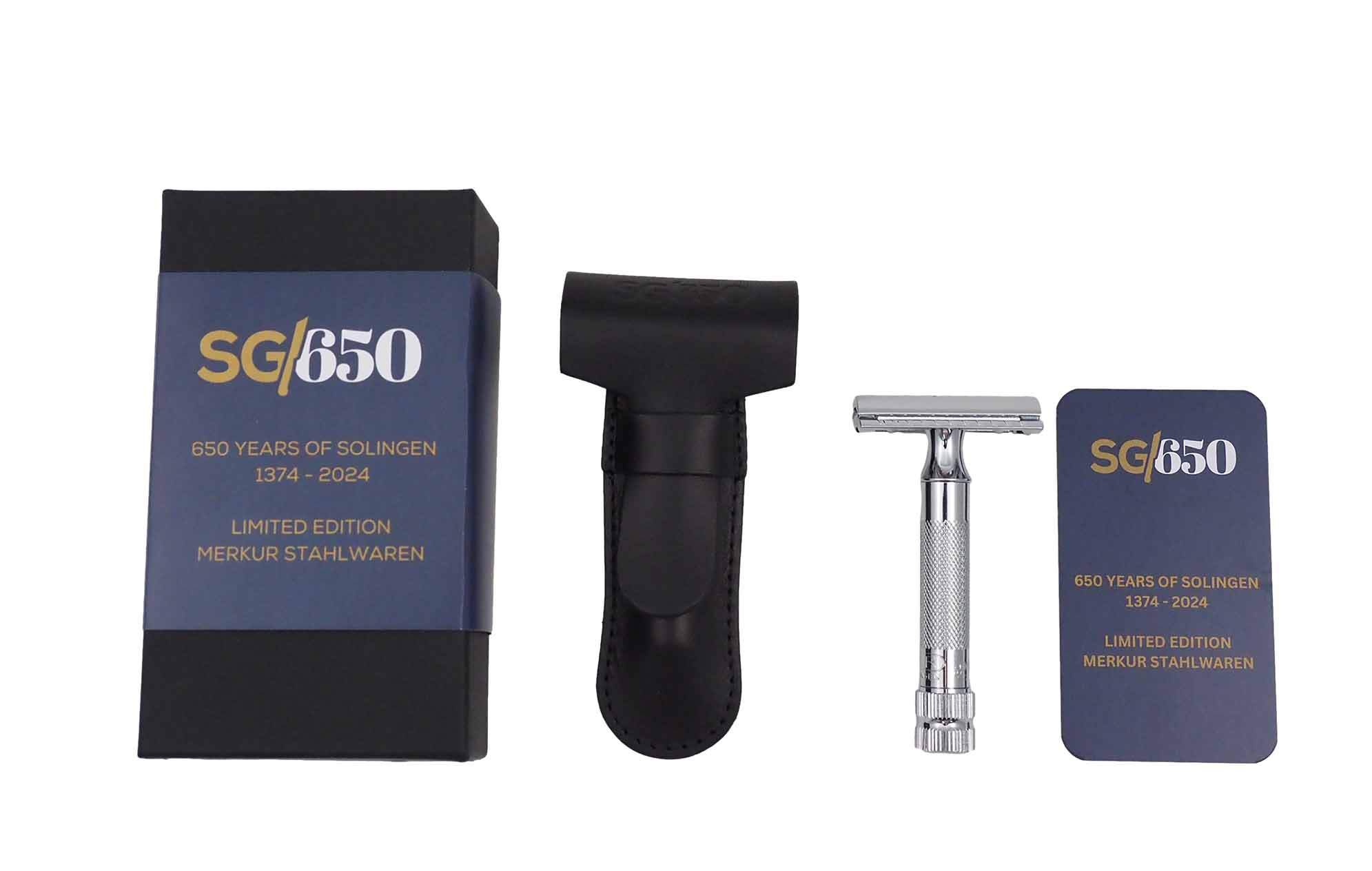 Merkur Rasierhobel 34C - 650 Jahre Solingen - Limitierte Edition