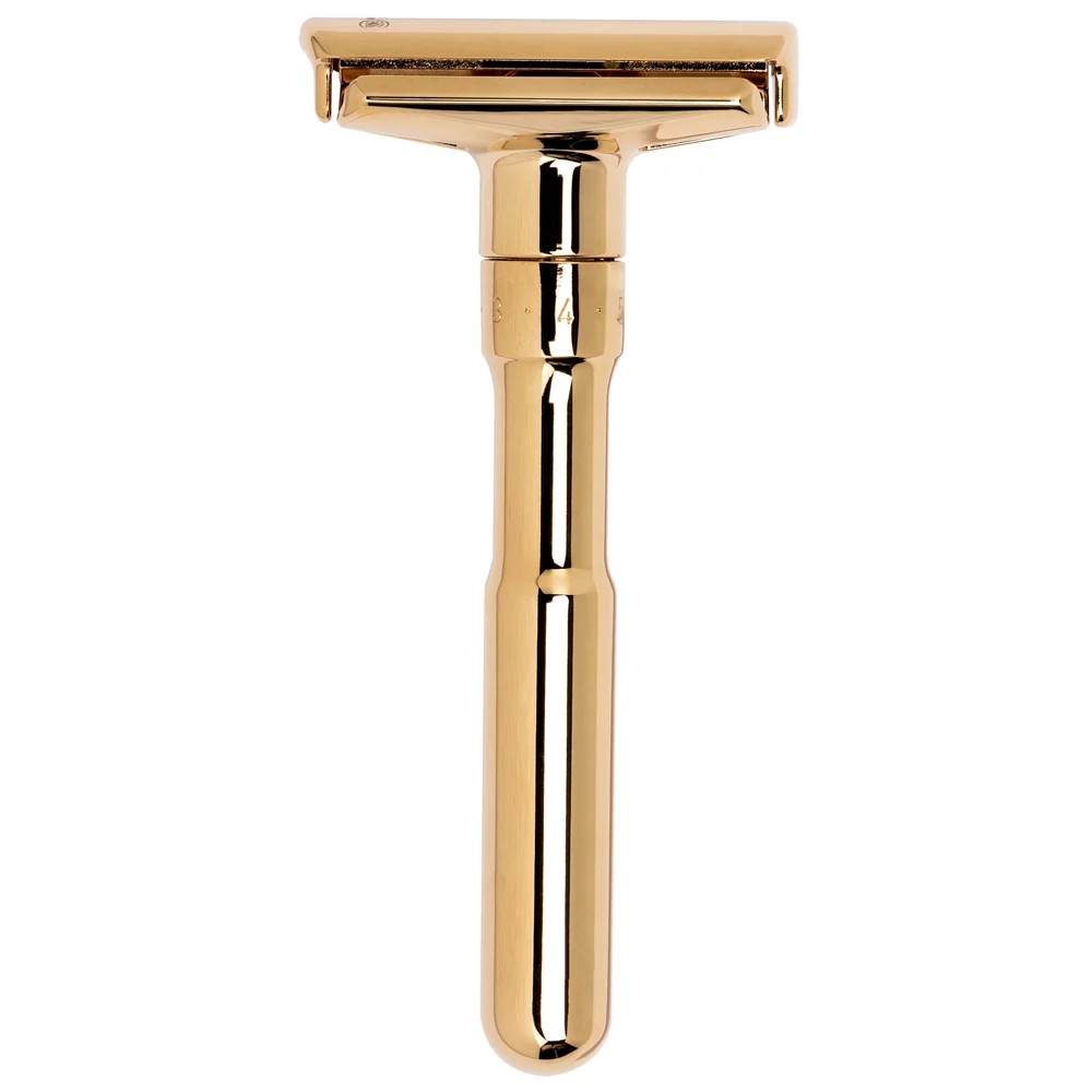 Merkur Rasierhobel 702 Futur - 24k vergoldet