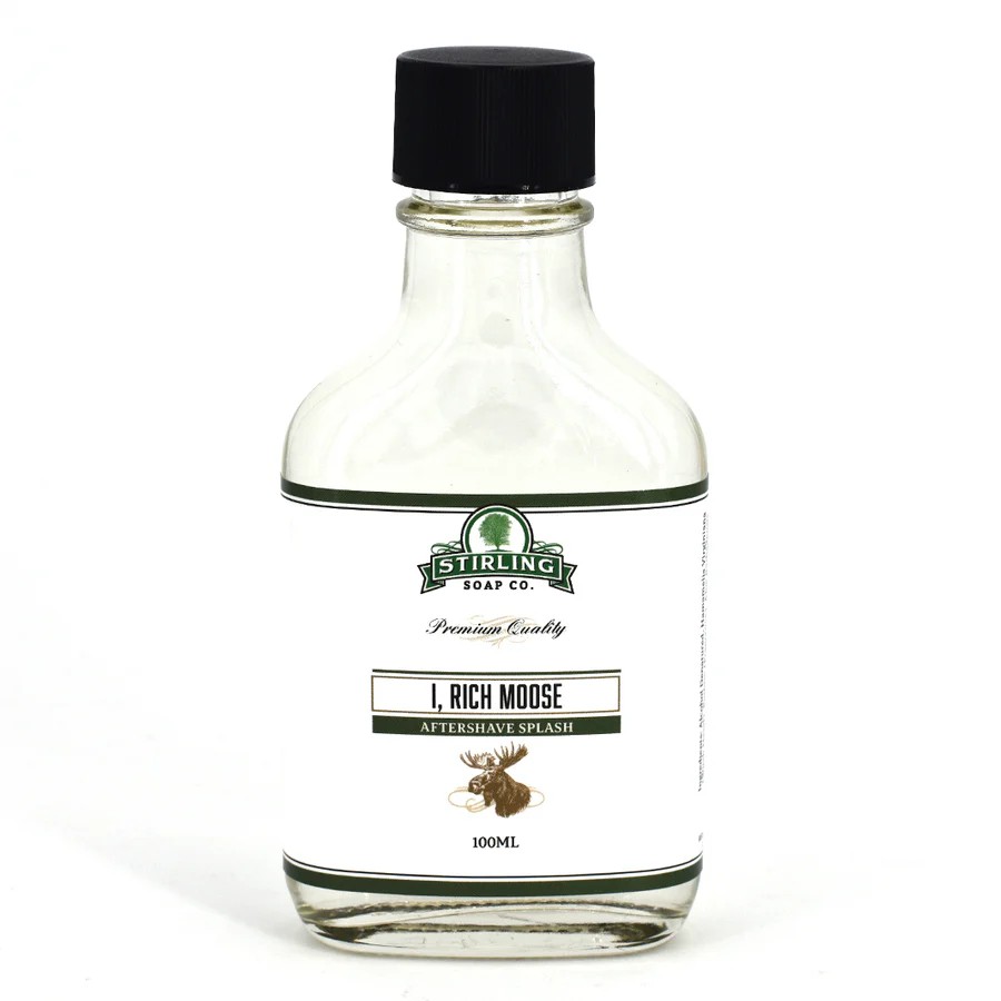 Stirling Soap Company - Aftershave Splash I, Rich Moose 100 ml