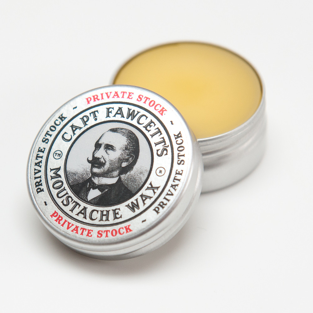 Captain Fawcett - Moustache Wax (Bartwichse) - Private Stock 15 ml