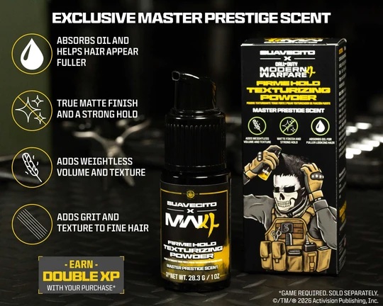Suavecito x Call of Duty Texturizing Powder 28,3g