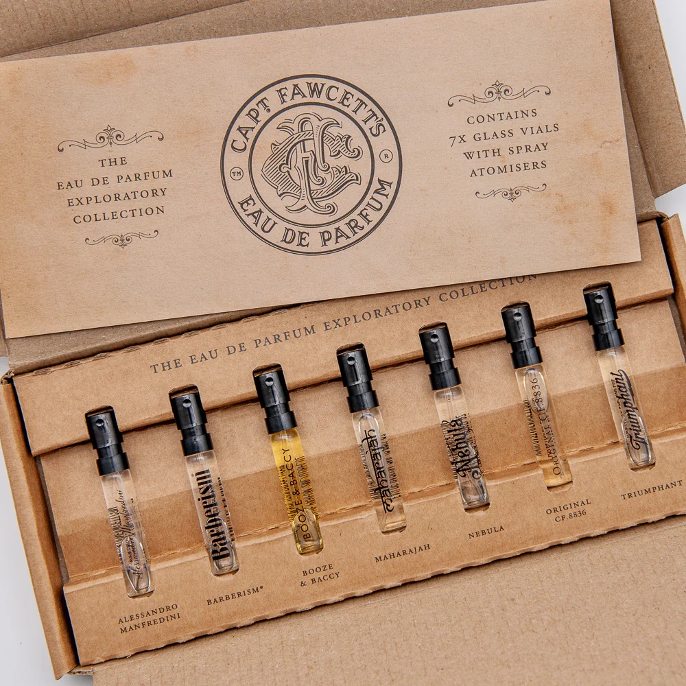 Captain Fawcett Eau De Parfum Exploratory Collection 7 x 2 ml