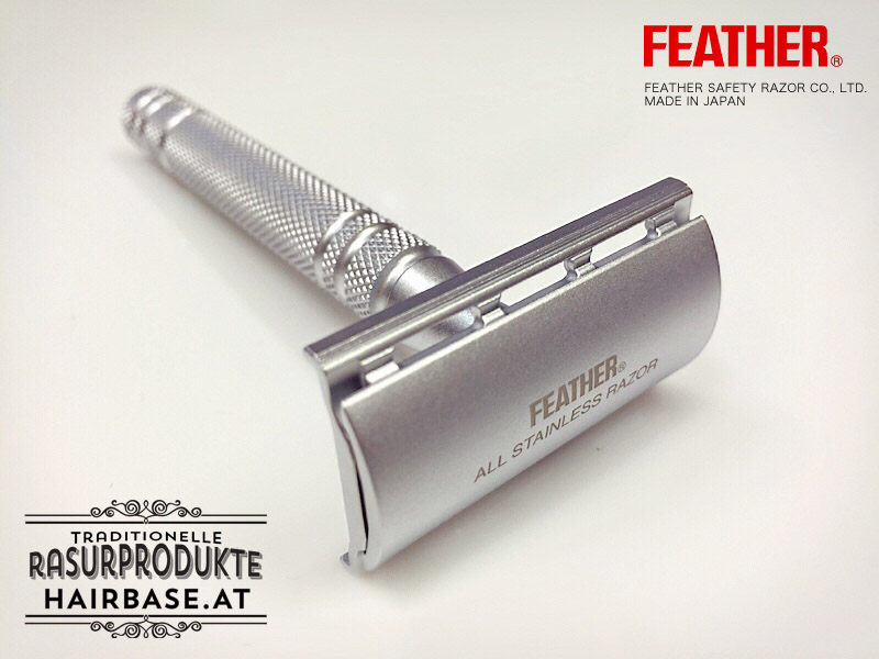 FEATHER Rasierhobel Stainless Steel
