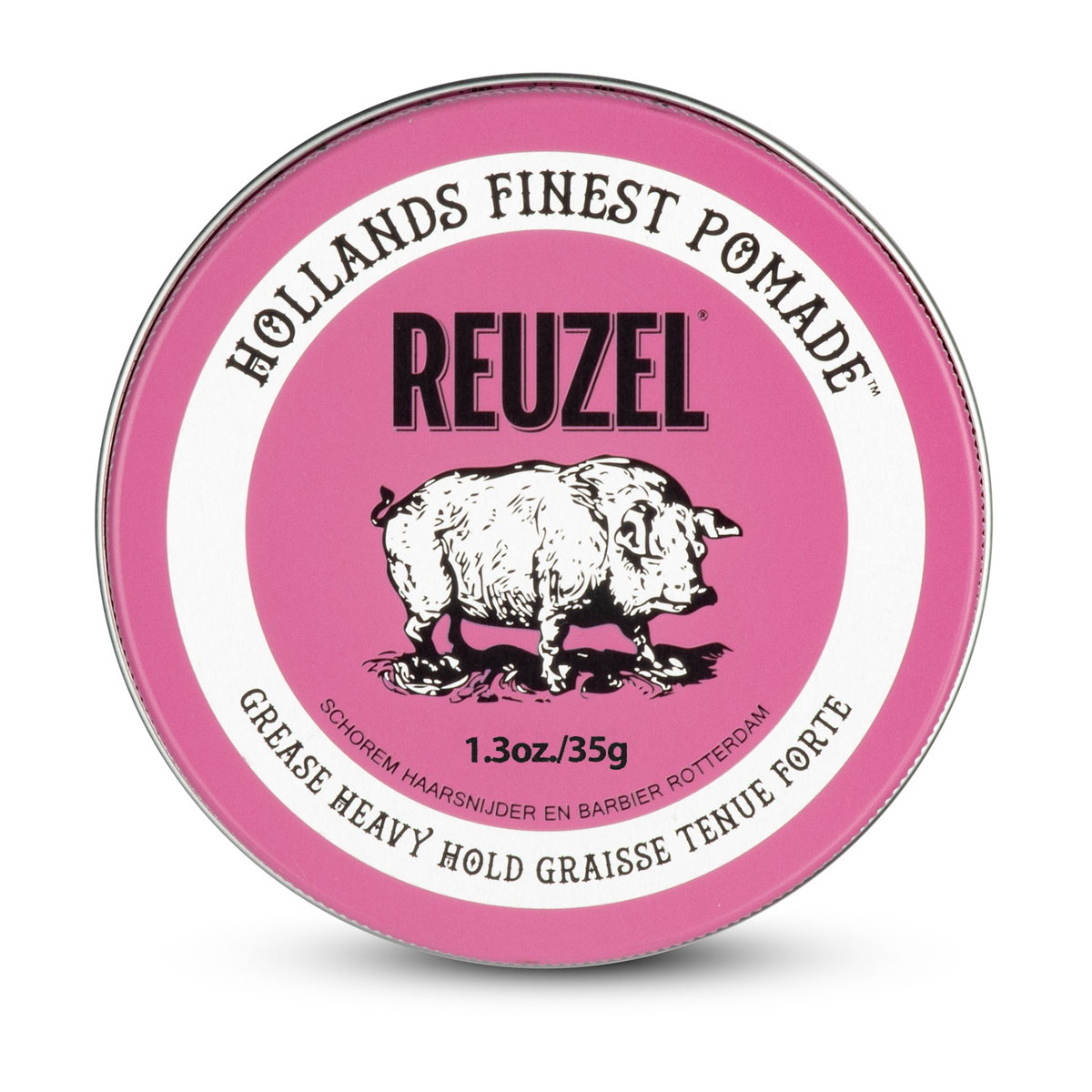 Reuzel Grease Heavy Hold Pomade (pinke Reuzel)