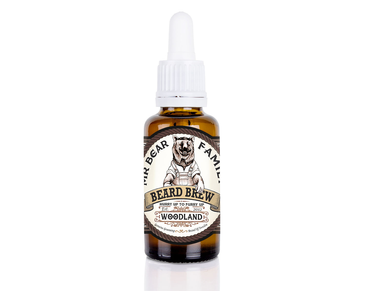 Mr Bear Family Beard Brew Bartöl 30 ml - Duft: Woodland