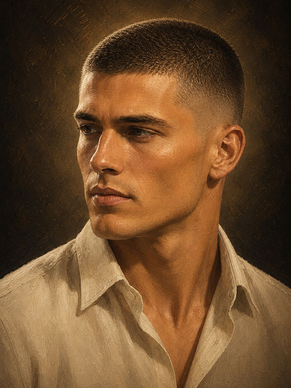 Buzz Cut – Skin Fade – Männerfrisur