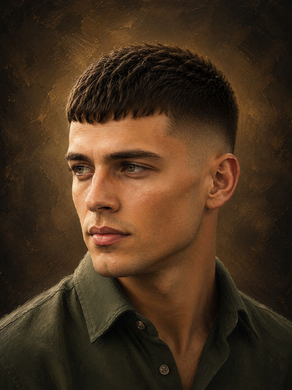 French Crop – High Skin Fade – Männerfrisur